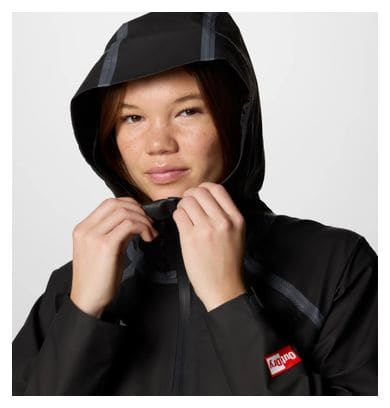 Veste Imperméable Columbia Reign No Shine Noir Femme