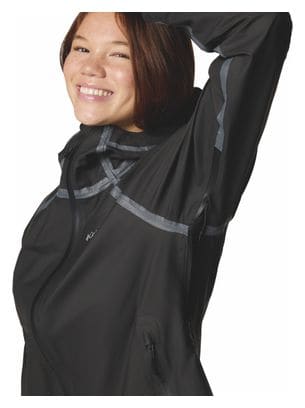 Veste Imperméable Columbia Reign No Shine Noir Femme