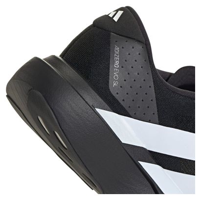 Chaussures Running adidas Adizero Evo SL Noir/Blanc Homme