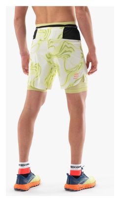 Compressport Trail Racing 2-in-1 Shorts Grün Mann