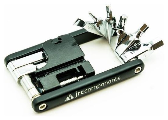 Multi-Outils JRC Components 16 in 1 16 Fonctions Argent