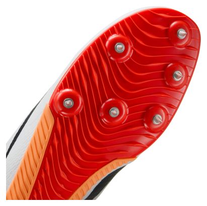 Zapatillas Atletismo Nike Zoom Rival Sprint Blanco/Rojo Unisex