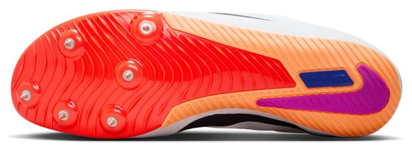 Zapatillas Atletismo Nike Zoom Rival Sprint Blanco/Rojo Unisex