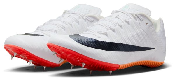 Zapatillas Atletismo Nike Zoom Rival Sprint Blanco/Rojo Unisex