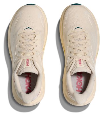 Chaussures Running Hoka Clifton 10 Beige/Rose Femme