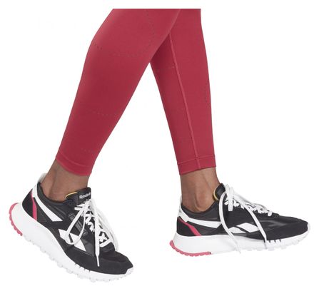 Reebok Lux Perform Womens Long Tights Red