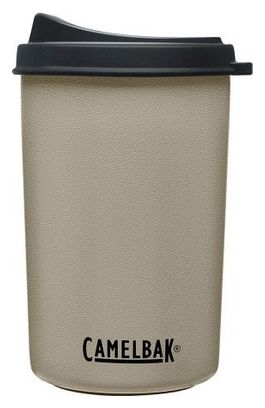 Bouteille Isotherme 2-en-1 Camelbak Multibev 500 ml dont tasse 350ml Beige