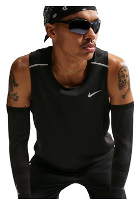 Canotta Nike Miler nera da uomo