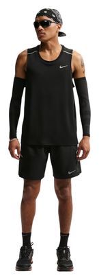 Canotta Nike Miler nera da uomo