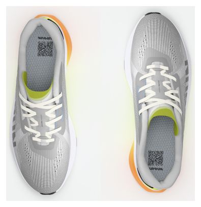 Kiprun Kipcore Premium hardloopschoenen grijs/geel voor heren
