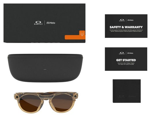 Oakley Meta HSTN KI-Brille – Light Curry / Transitions Brown / Art.-Nr.: OW8002-08