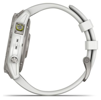 Orologio sportivo Garmin Epix Sapphire Titanium Argento / Bianco