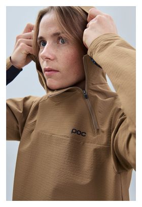 Veste à Capuche Femme Poc Mantle Thermal Jasper Marron