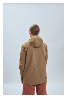 Poc Women's Mantle Thermal Jasper Brown Hooded Jacket