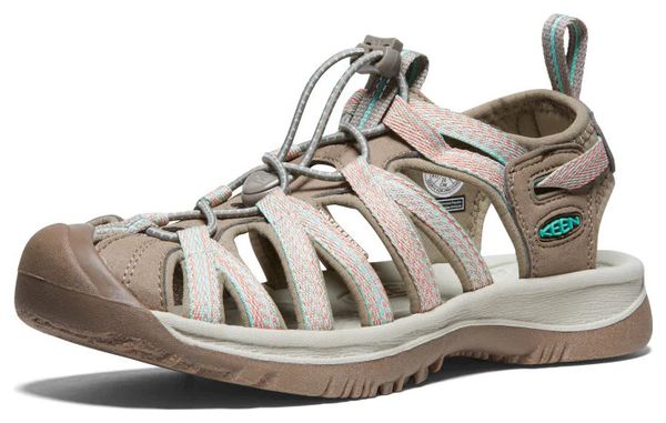 Sandalias de senderismo Keen Whisper Beige para mujer