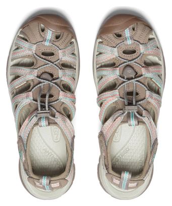 Sandalias de senderismo Keen Whisper Beige para mujer