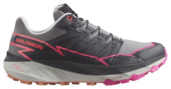 Salomon Thundercross Women's Trail Shoes Gray/Pink