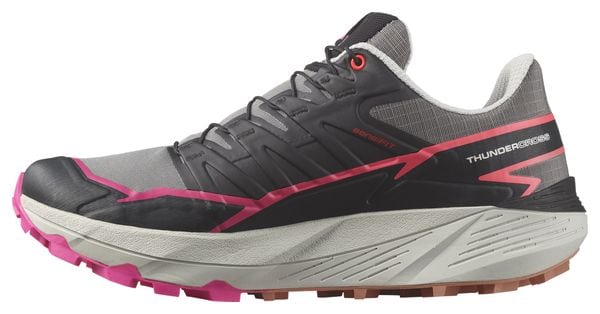 Salomon Thundercross Women's Trail Shoes Gray/Pink
