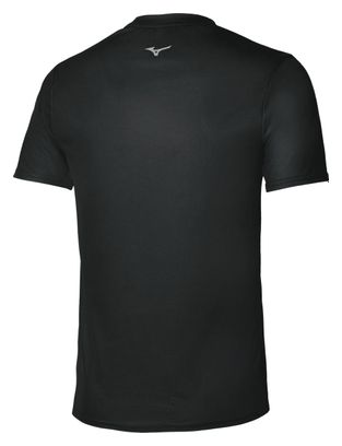 Mizuno Graphic Kurzarm-Shirt für Herren, schwarz