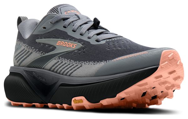 Scarpe da trail Brooks Cascadia 20 Grigio/Rosa Donna