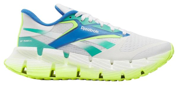 Reebok Floatzig 1 Hardloopschoenen voor dames Wit/Groen/Geel