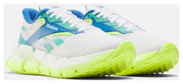 Reebok Floatzig 1 Hardloopschoenen voor dames Wit/Groen/Geel