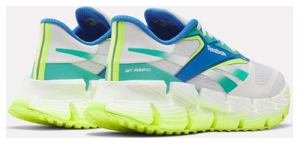 Reebok Floatzig 1 Hardloopschoenen voor dames Wit/Groen/Geel