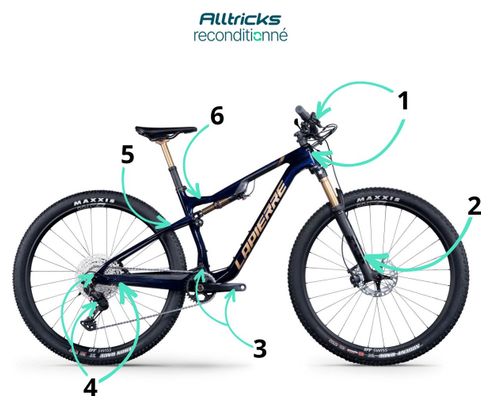 Lapierre XRM 8.9 Shimano Deore XT 12V 29' All Mountain Bike Carbon