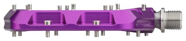 Paire de Pédales Plates Wolf Tooth Waveform Large Violet