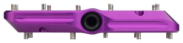 Paire de Pédales Plates Wolf Tooth Waveform Large Violet