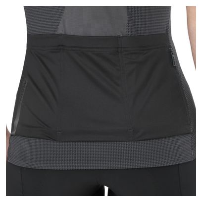 Mavic Aksium Graphic Damen Kurzarmtrikot Grau/Schwarz