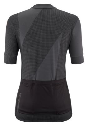 Mavic Aksium Graphic Damen Kurzarmtrikot Grau/Schwarz