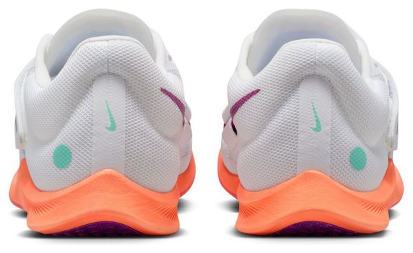 Nike Zoom Rival Springen Baan &amp; Veld Schoenen Wit/Rood Unisex