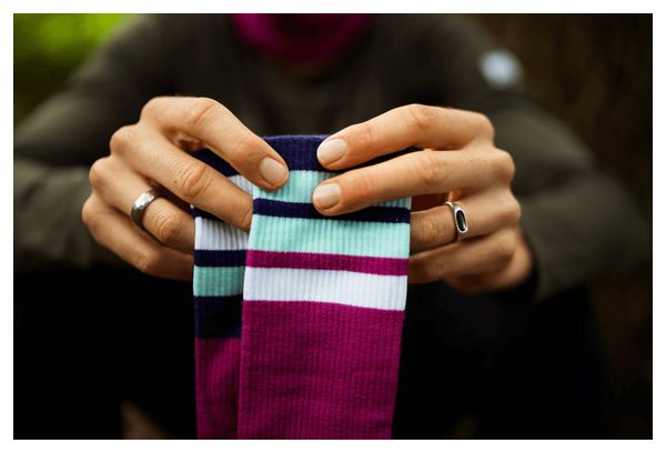Calze Incylence Merino Strive Magenta/Blu