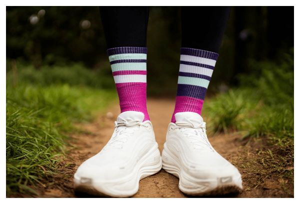 Calze Incylence Merino Strive Magenta/Blu