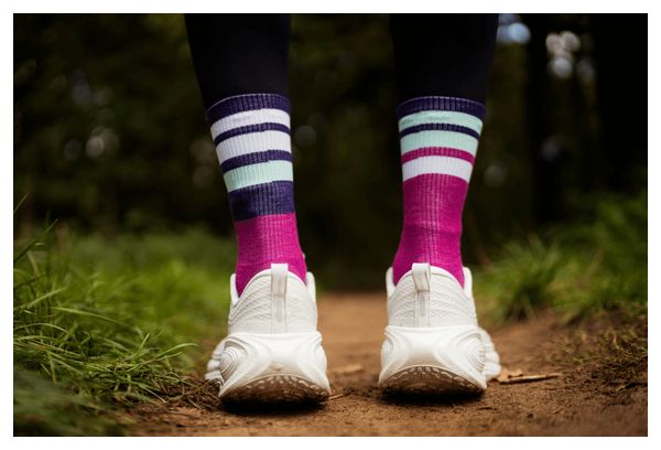 Calze Incylence Merino Strive Magenta/Blu