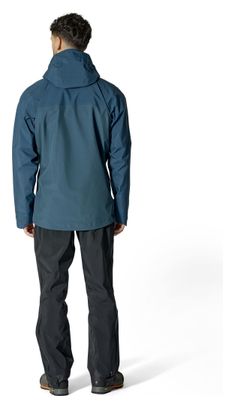Chaqueta impermeable RAB Pro Latok Mountain Blue para hombre