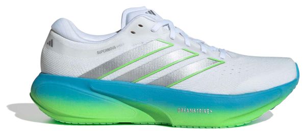 Chaussures Running adidas Supernova Rise 3 Blanc/Bleu/Vert Homme