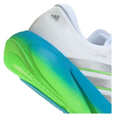 Chaussures Running adidas Supernova Rise 3 Blanc/Bleu/Vert Homme