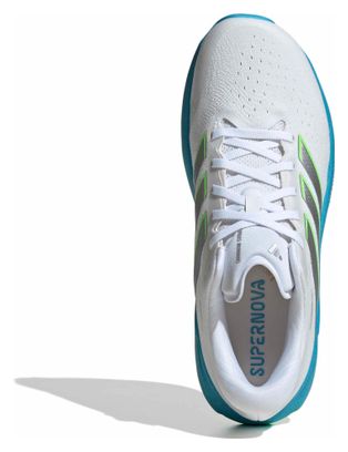 Chaussures Running adidas Supernova Rise 3 Blanc/Bleu/Vert Homme