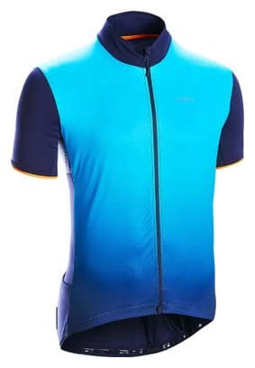 Triban RC500 Short Sleeve Jersey Blauw