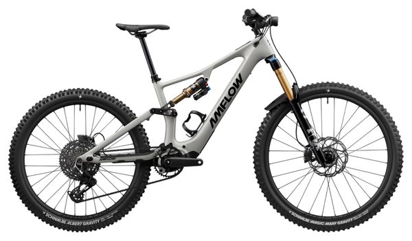 Amflow PX Carbon Pro 12V 700 Wh DJI 150 Nm 29''/27.5'' Full-Suspension Electric Mountain Bike, Gray, 2026