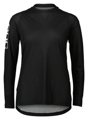 Poc MTB Pure Women's Long Sleeve Jersey Black