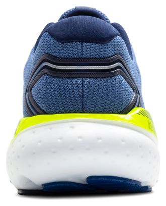 Chaussures Running Brooks Glycerin GTS 21 Bleu/Jaune Homme 