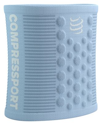 Compressport Zweetbanden 3D Stippen (Paar) Blauw/Wit