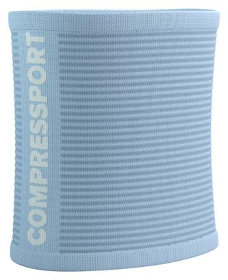 Compressport Zweetbanden 3D Stippen (Paar) Blauw/Wit