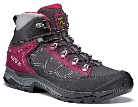 Asolo Falcon Gore-Tex Women&#39;s Gray Purple Hiking Shoes