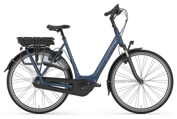 Vélo de Ville Électrique Gazelle Orange C7+ HMB H7 Shimano Nexus 7V 300Wh Bleu Foncé 2020