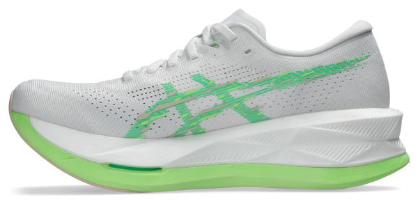 Asics Sonicblast Women's Running Shoes in White/Green