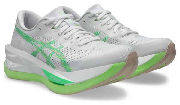 Asics Sonicblast Women's Running Shoes in White/Green